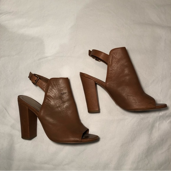 Aldo Shoes - Aldo Tan Leather Heel